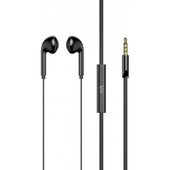 flix (Beetel) Tone 200 Wired Headset  (Black, In the Ear)