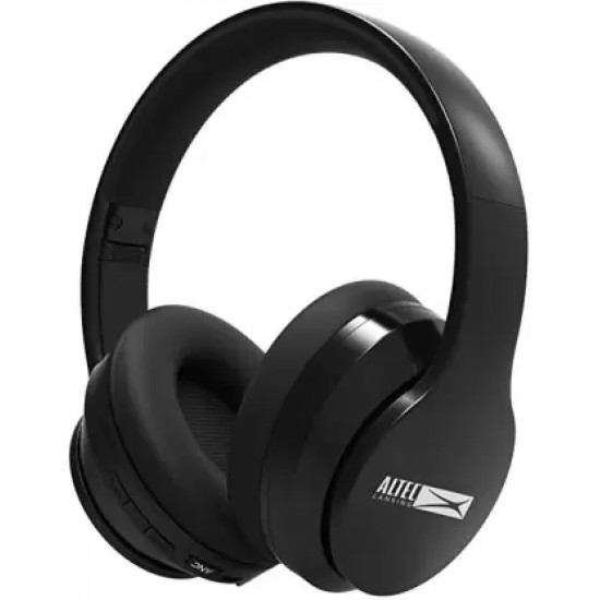 ALTEC LANSING AL-HP-10 Noise Cancelling Wireless Bluetooth Headphones Bluetooth Headset  (Black, On the Ear)