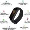 Mi Smart Band 4  (Black Strap, Size : Regular)