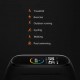 Mi Smart Band 4  (Black Strap, Size : Regular)