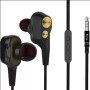 PTron Boom 2 4D Earphone Wired  (Gold, Black, In the Ear)