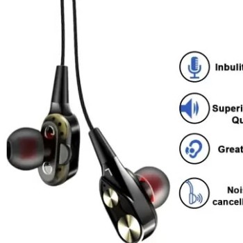 PTron Boom 2 4D Earphone Wired (Gold, Black, In the Ear) PTron Boom 2 4D Earphone Wired (Gold, Black, In the Ear)