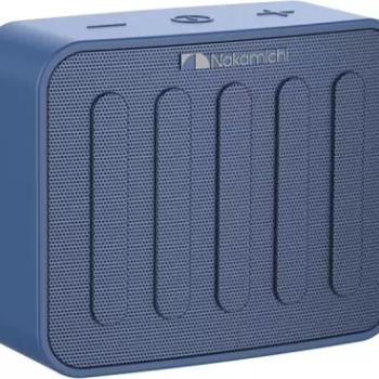 Nakamichi Mate 5 W Bluetooth Speaker  (Blue, Mono Channel)