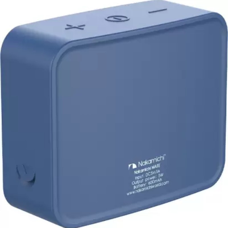 Nakamichi Mate 5 W Bluetooth Speaker (Blue, Mono Channel) Nakamichi Mate 5 W Bluetooth Speaker (Blue, Mono Channel)