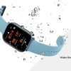 huami Amazfit GTS 1,65 HD AMOLED Ultrathin and lightweight metal body Smartwatch  (Blue Strap, Regular)