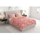 Raymond Home Jazzy Cotton Rich Double Bedsheet with 2 Pillow Covers