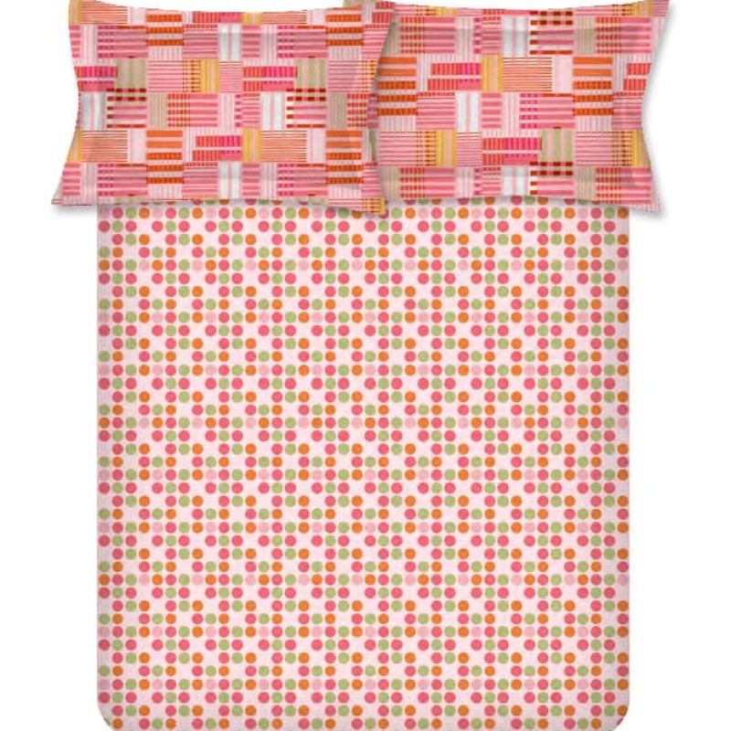 Raymond Home Jazzy Cotton Rich Double Bedsheet with 2 Pillow Covers