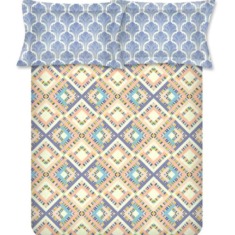 Raymond Home Jazzy Cotton Rich Double Bedsheet with 2 Pillow Covers Raymond Home Jazzy Cotton Rich Double Bedsheet with 2 Pillow Covers