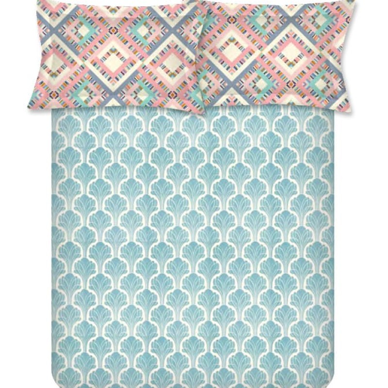 Raymond Home Jazzy Cotton Rich Double Bedsheet with 2 Pillow Covers Raymond Home Jazzy Cotton Rich Double Bedsheet with 2 Pillow Covers