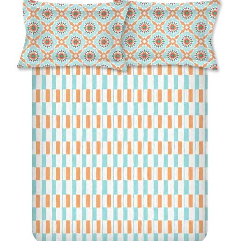 Raymond Home Jazzy Cotton Rich Double Bedsheet with 2 Pillow Covers Raymond Home Jazzy Cotton Rich Double Bedsheet with 2 Pillow Covers