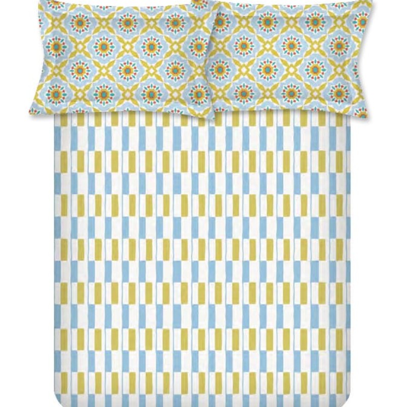 Raymond Home Jazzy Cotton Rich Double Bedsheet with 2 Pillow Covers Raymond Home Jazzy Cotton Rich Double Bedsheet with 2 Pillow Covers