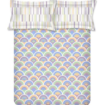 Raymond Home Jazzy Cotton Rich Double Bedsheet with 2 Pillow Covers