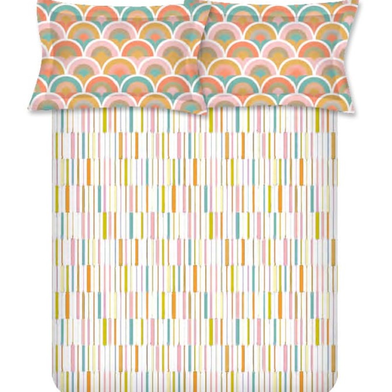 Raymond Home Jazzy Cotton Rich Double Bedsheet with 2 Pillow Covers Raymond Home Jazzy Cotton Rich Double Bedsheet with 2 Pillow Covers