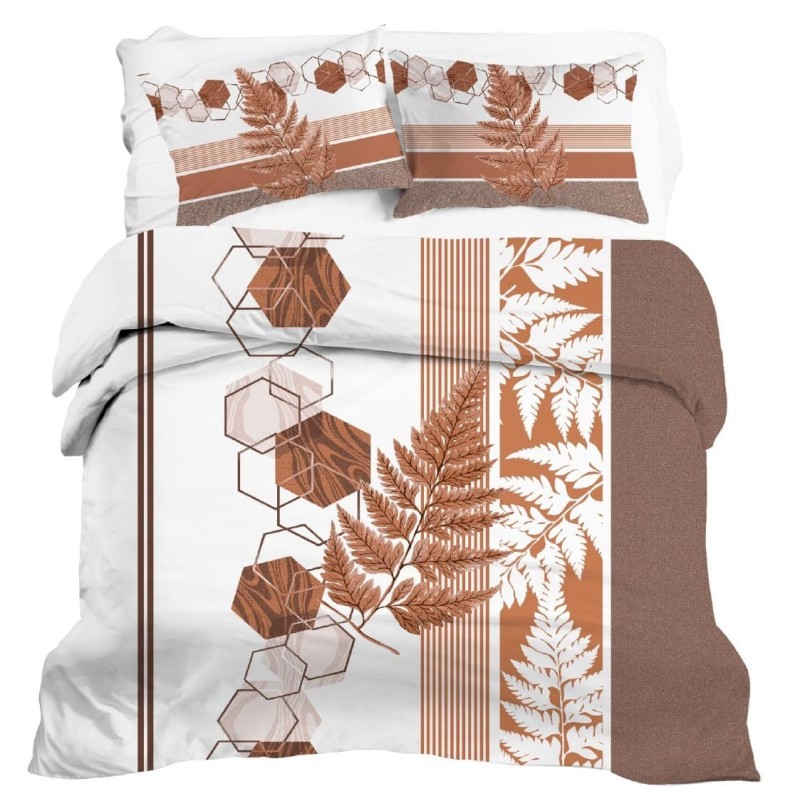 Bella Casa, Double Bedsheet Set with 2 Pillow Covers 100% Cotton -Jordan Bella Casa, Double Bedsheet Set with 2 Pillow Covers 100% Cotton -Jordan