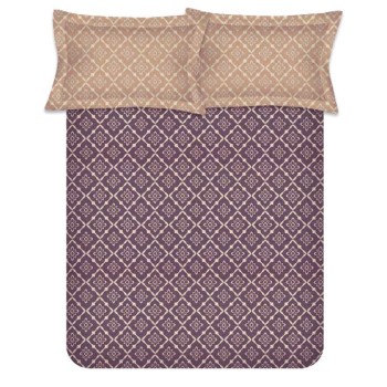 Raymond Home Mystique 110 TC Double Bedsheet with 2 Pillow Covers