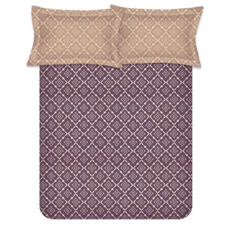 Raymond Home Mystique 110 TC Double Bedsheet with 2 Pillow Covers Raymond Home Mystique 110 TC Double Bedsheet with 2 Pillow Covers