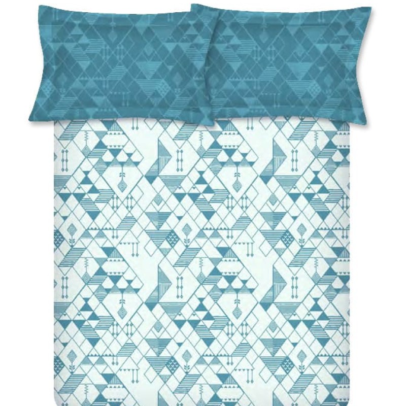 Raymond Home Mystique 110 TC Double Bedsheet with 2 Pillow Covers Raymond Home Mystique 110 TC Double Bedsheet with 2 Pillow Covers