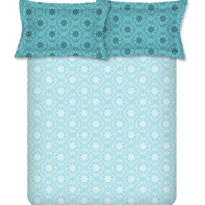 Raymond Home Mystique 110 TC Double Bedsheet with 2 Pillow Covers Raymond Home Mystique 110 TC Double Bedsheet with 2 Pillow Covers