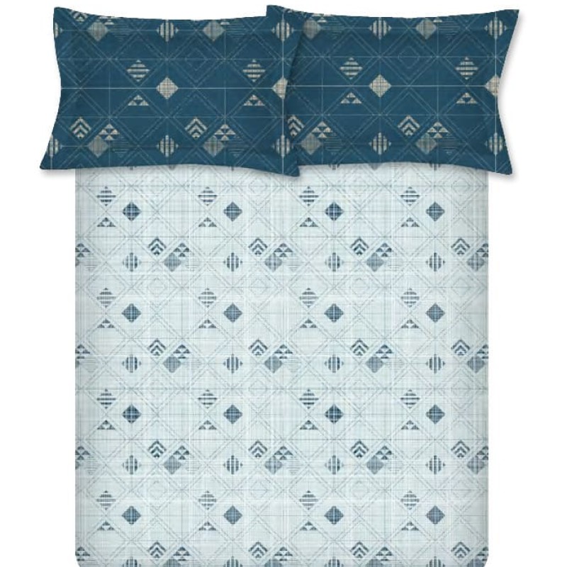 Raymond Home Mystique 110 TC Double Bedsheet with 2 Pillow Covers Raymond Home Mystique 110 TC Double Bedsheet with 2 Pillow Covers