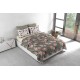 Raymond Home Mystique 110 TC Double Bedsheet with 2 Pillow Covers