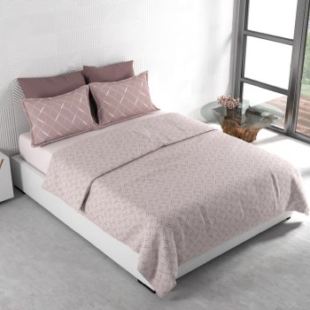 Raymond Home Mystique 110 TC Double Bedsheet with 2 Pillow Covers