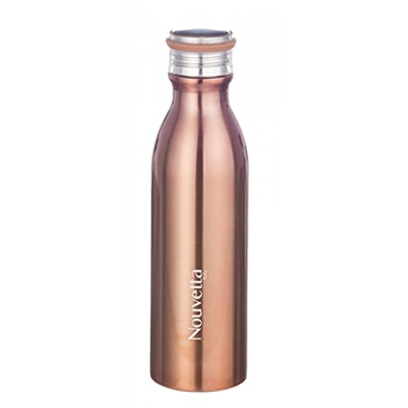 Nouvetta Emirates Double Wall Bottle - Copper 750 ml Bottle (Pack of 2, Copper, Steel) Nouvetta Emirates Double Wall Bottle - Copper 750 ml Bottle (Pack of 2, Copper, Steel)