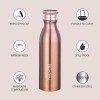 Nouvetta Emirates Double Wall Bottle - Copper 750 ml Bottle (Pack of 2, Copper, Steel) Nouvetta Emirates Double Wall Bottle - Copper 750 ml Bottle (Pack of 2, Copper, Steel)