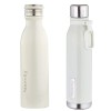 Nouvetta Double Wall Bottle - White 750 ml Bottle (Pack of 2, White, Steel) Nouvetta Double Wall Bottle - White 750 ml Bottle (Pack of 2, White, Steel)