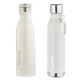 Double Wall Bottle - White 750 ml Bottle (Pack of 2, White, Steel)