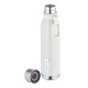 Double Wall Bottle - White 750 ml Bottle (Pack of 2, White, Steel)