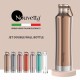 Etihad Double Wall Bottle - Copper 750 ml Bottle (Pack of 2, copper, Steel)