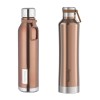 Nouvetta Etihad Double Wall Bottle - Copper 750 ml Bottle (Pack of 2, copper, Steel)