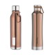 Etihad Double Wall Bottle - Copper 750 ml Bottle (Pack of 2, copper, Steel)