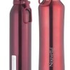 Nouvetta Etihad Double Wall Bottle - Red 750 ml Bottle (Pack of 2, Red, Steel) Nouvetta Etihad Double Wall Bottle - Red 750 ml Bottle (Pack of 2, Red, Steel)