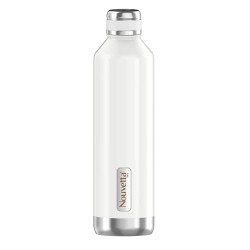 Nouvetta Elite Double Wall Stainless Steel Flask, 1000 ml, White