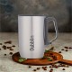 Refresh Stainless Steel Unbreakable Tea Coffee Mug Double Wall Insulated with Handle and Lid