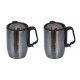 Nouvetta Refresh VACCUM Mug Set of 2PC 350ML - Grey