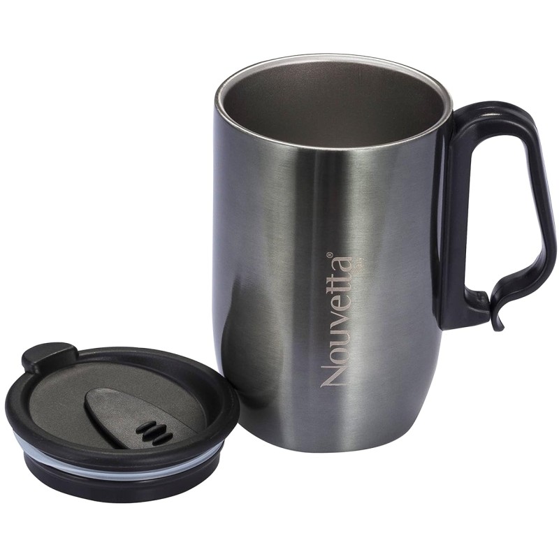 Nouvetta Refresh VACCUM Mug Set of 2PC 350ML - Grey Nouvetta Refresh VACCUM Mug Set of 2PC 350ML - Grey
