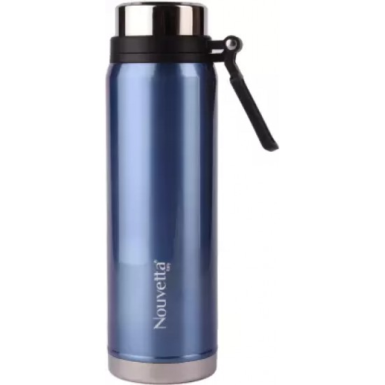 Nouvetta Olive Double Wall Bottle - Blue 1000 ml