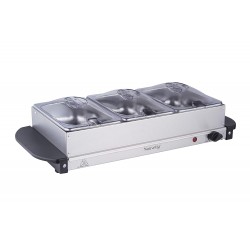 Nouvetta - Buffet Food Warmer | 300W | 3 Container | 3 x 1.5L