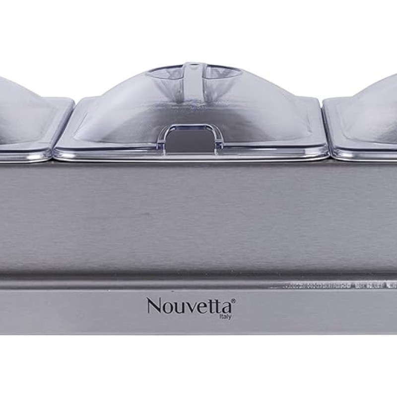 Nouvetta - Buffet Food Warmer | 300W | 3 Container | 3 x 1.5L Nouvetta - Buffet Food Warmer | 300W | 3 Container | 3 x 1.5L