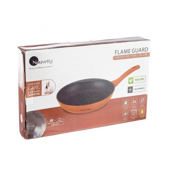 Nouvetta Flame Guard Forged Fry PAN 26 CM -Copper