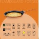 Nouvetta Flame Guard Forged Non-Stick Tawa with 2-Way Non-Stick Coating, 28cm (Induction and Gas Stove Compatible), Copper