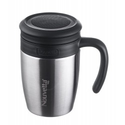 Nouvetta Stricker Vacuum Insulated Double Wall Stainless Steel Mug, 450ML (Grey)