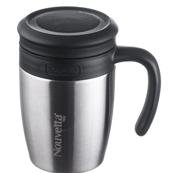Nouvetta Stricker Vacuum Insulated Double Wall Stainless Steel Mug, 450ML (Grey) Nouvetta Stricker Vacuum Insulated Double Wall Stainless Steel Mug, 450ML (Grey)