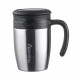 Nouvetta Stricker Vacuum Insulated Double Wall Stainless Steel Mug, 450ML (Grey)