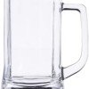 SOOGO (Pack of 6) MUNICH BEER MUG SET OF 6 PC 335ML - WITH GIFT BOX Glass Set Beer Mug  (335 ml, Glass, White)