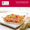 Sanjeev Kapoor Titan 1PC Square Dish 1000ML