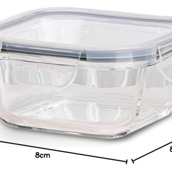 Lock & Lock Square Container 520 Ml - Set Of 1 Pc - Bulk Packing Lock & Lock Square Container 520 Ml - Set Of 1 Pc - Bulk Packing