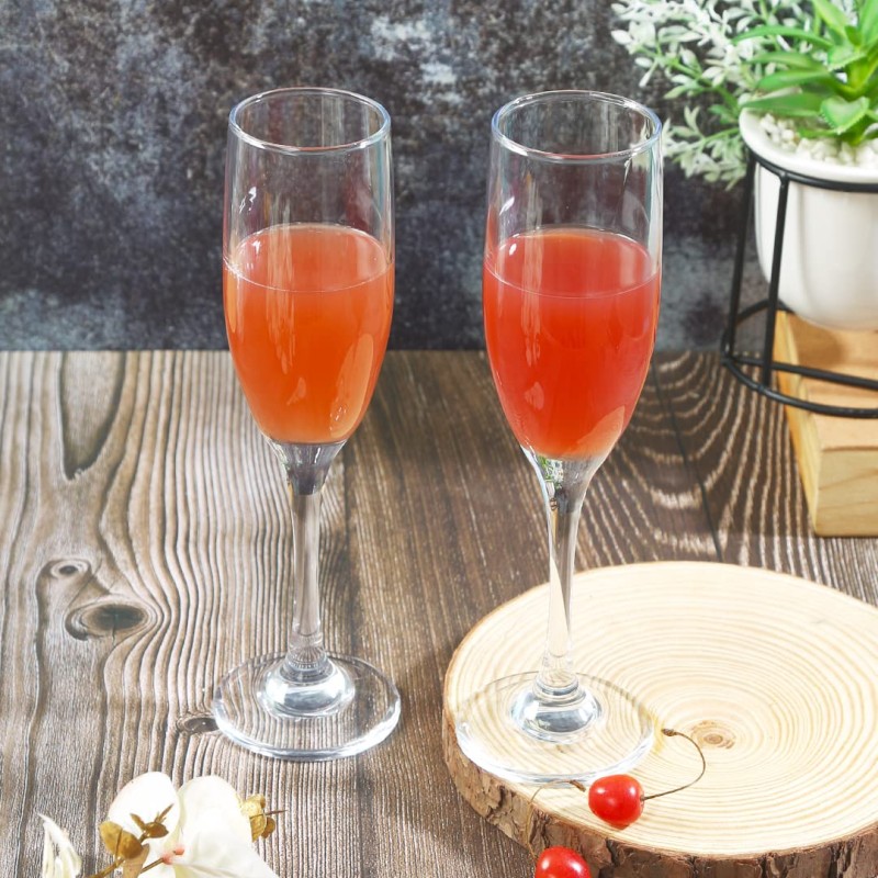 Sanjeev Kapoor Infinity Goblet Set of 2, Transparent, 190ml Capacity